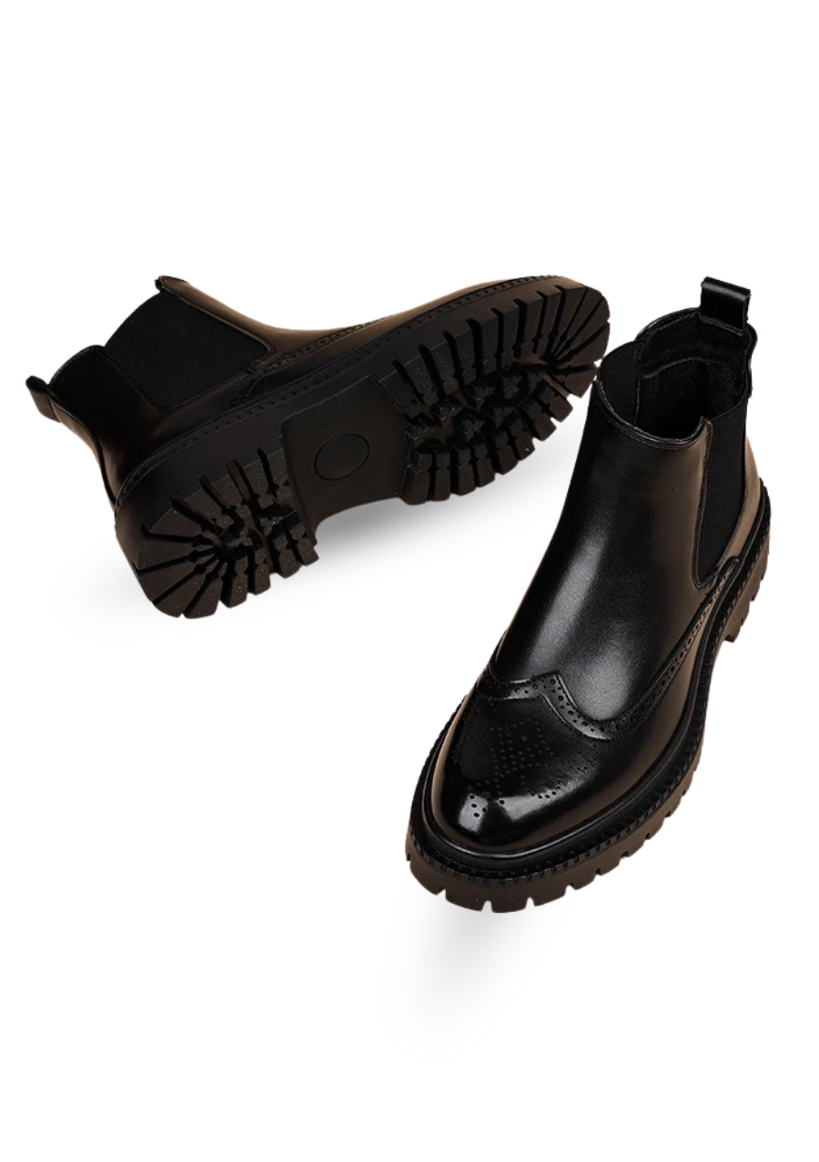 Botte Anevie - Cuir Naturel