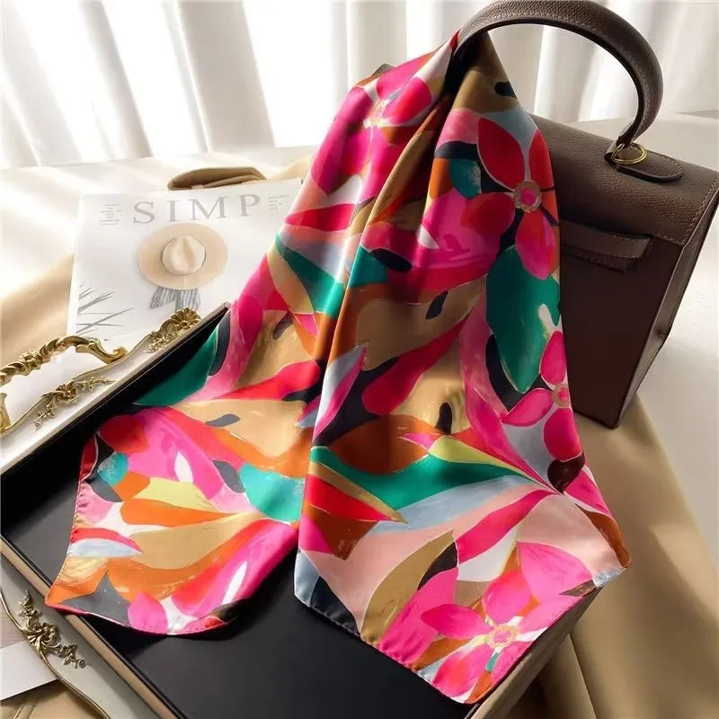 Foulard Fleur d’Art