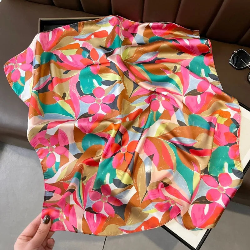 Foulard Fleur d’Art