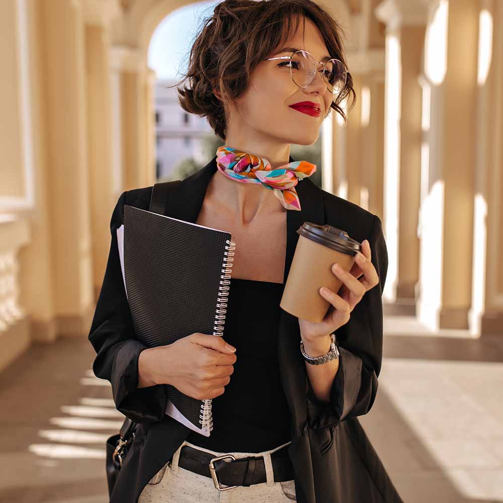 Foulard Fleur d’Art