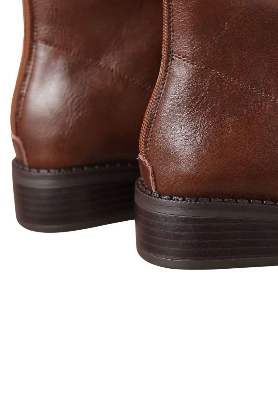 Botte Léman Brun - Cuir Naturel