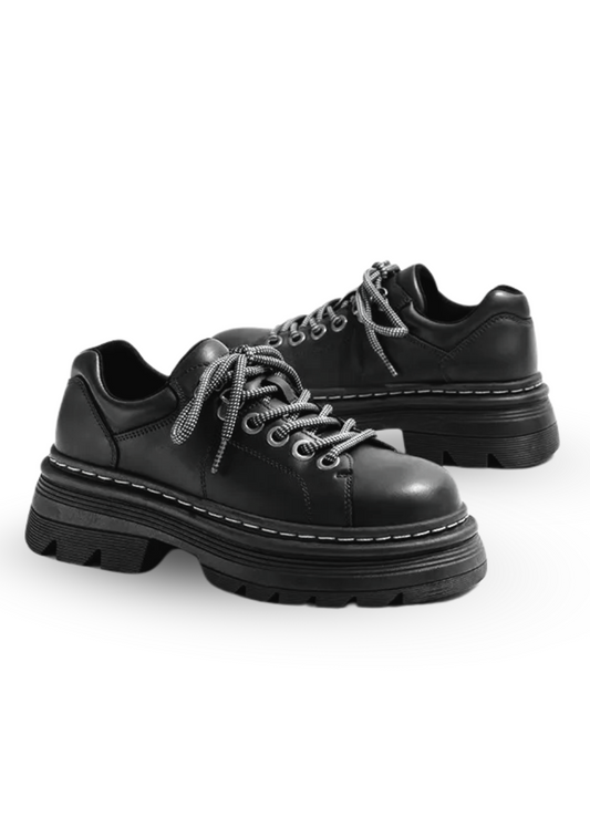 Dinan Boot – British Style with Fur Lining & Platform Sole