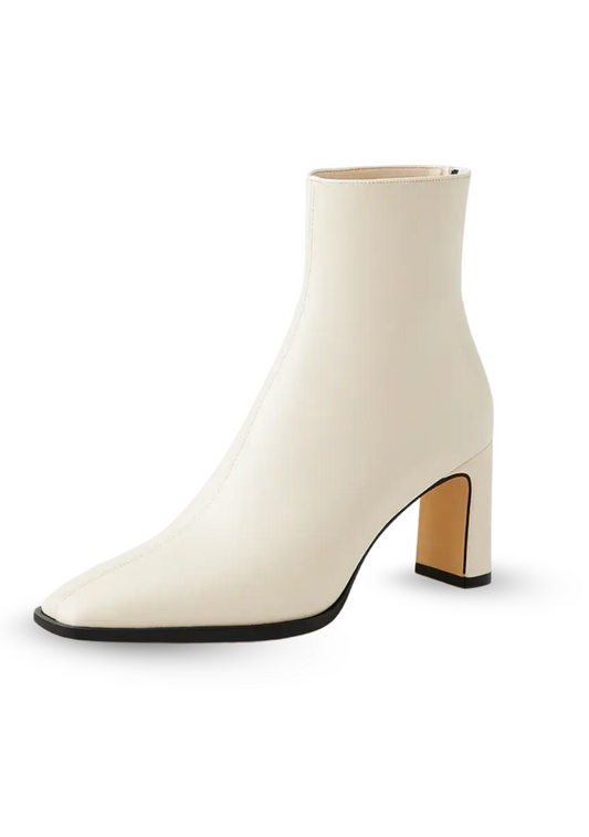 Athena Boot – High Heel, Zipper Closure & Platform Design