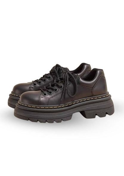 Dinan Boot – British Style with Fur Lining & Platform Sole