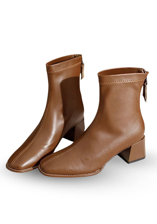 Sarlat Boot – Cozy & Stylish with Thick Heel